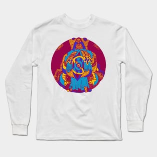 Triad Circle of Ornament Long Sleeve T-Shirt